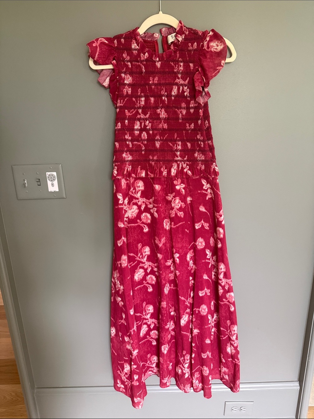 Sea New York Pink Ruffled Top